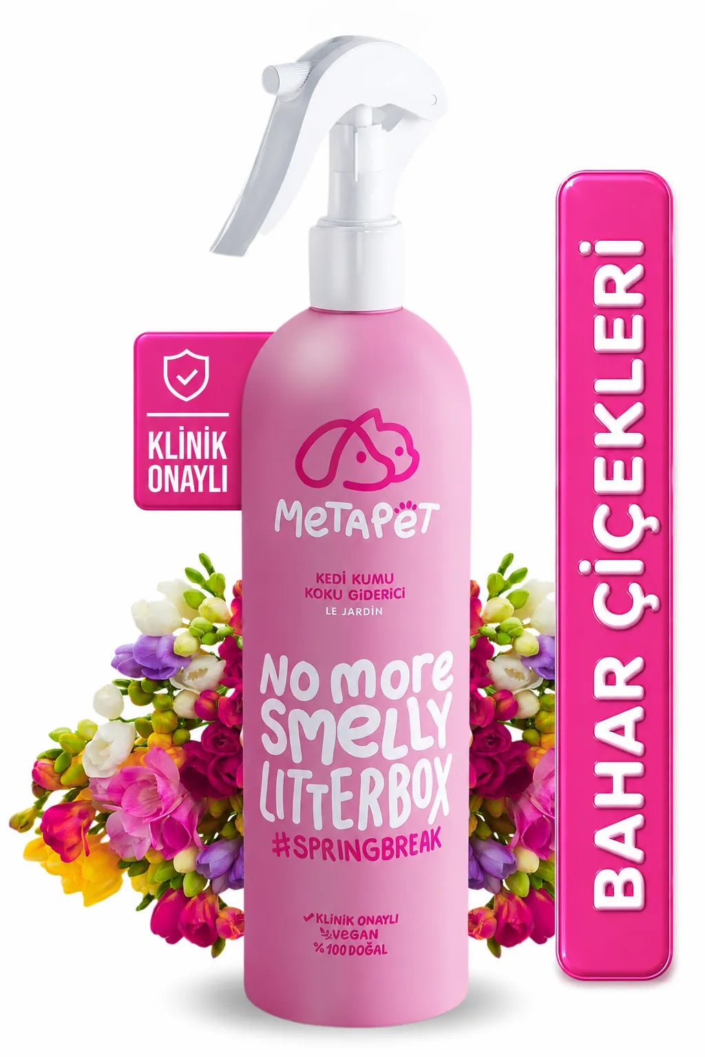 Le Jardin esanslı kedi kumu koku giderici sprey 400 ml
