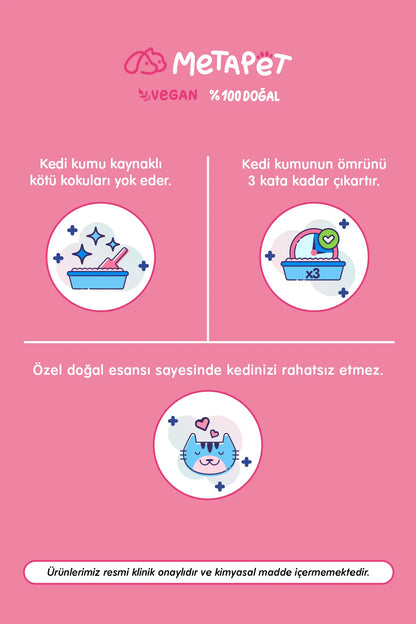Kedi kumu kokusunu gideren Le Jardin koku giderici sprey
