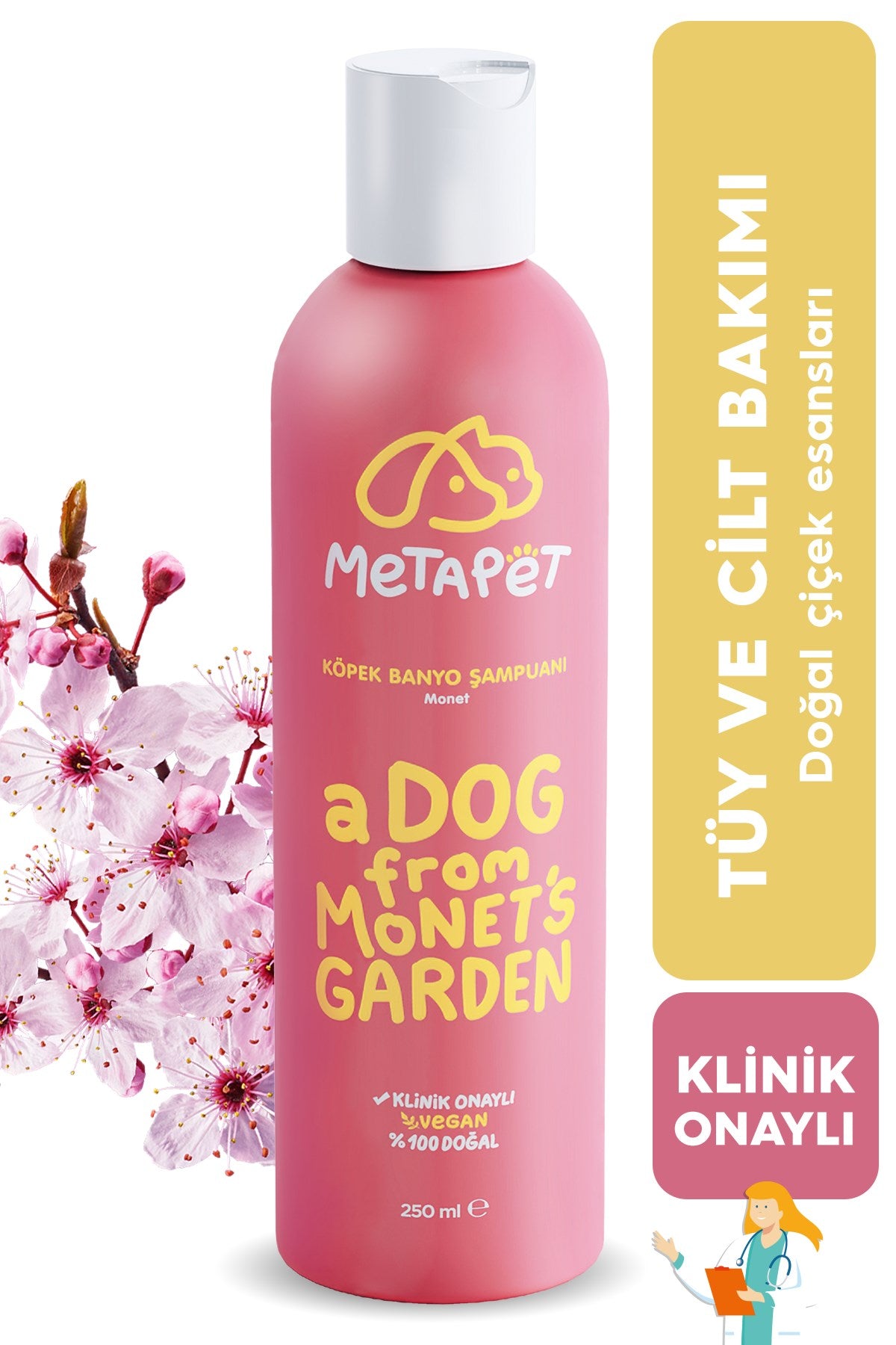 Köpekler Için Bakım Ürünleri Seti, Banyo Şampuanı, Nano Series Bakım Hijyen Sprey, Leke Çıkarıcı