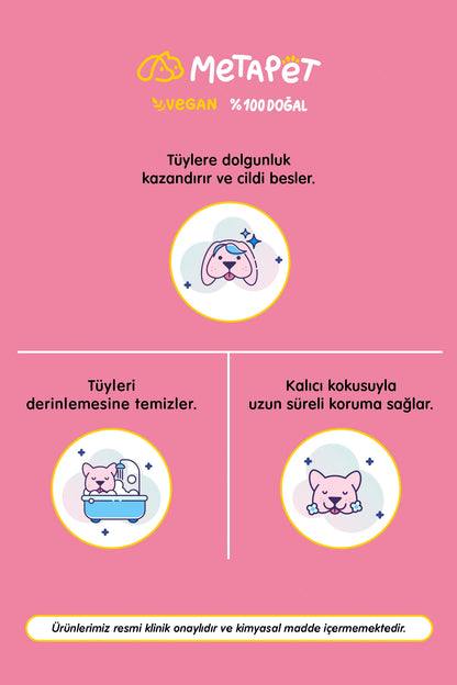 Yavru köpekler için banyo şampuanı