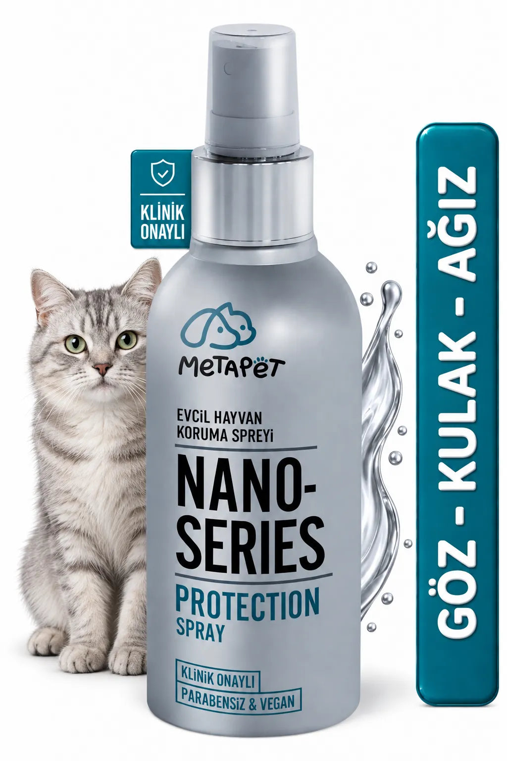 Metapet Kedi Nano Hijyen Spreyi 150 ml