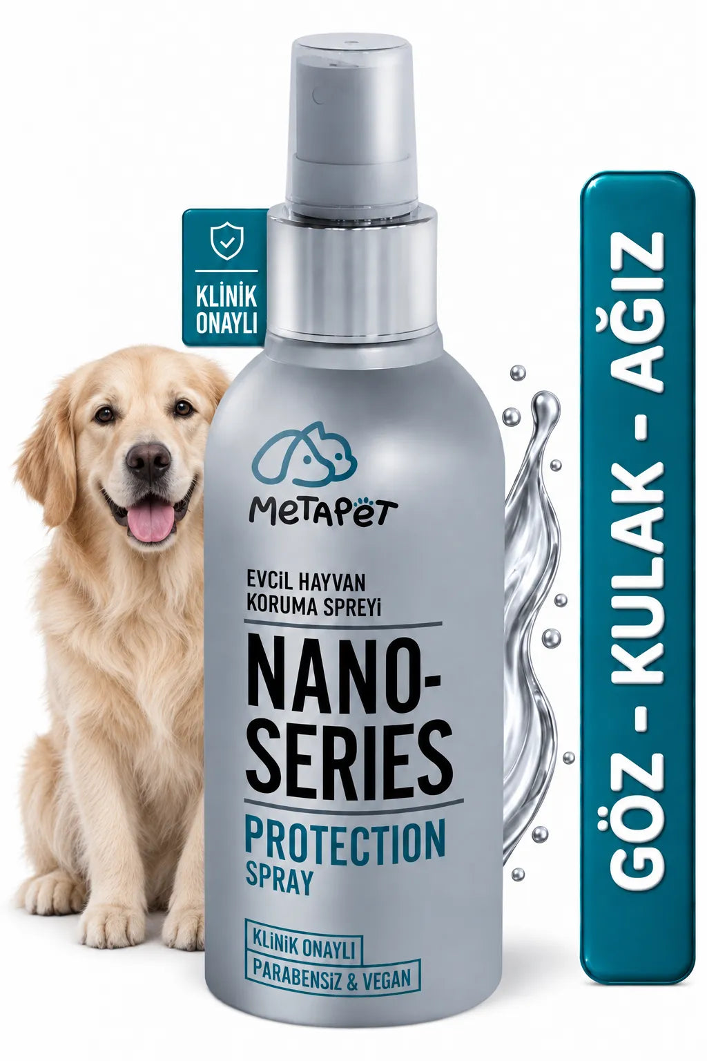 Metapet Köpek Nano Hijyen Spreyi 150 ml