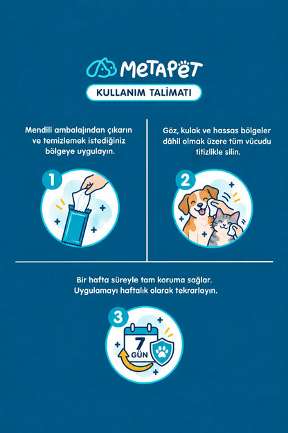 Göz kulak ve ağız çevresi temizleme mendili