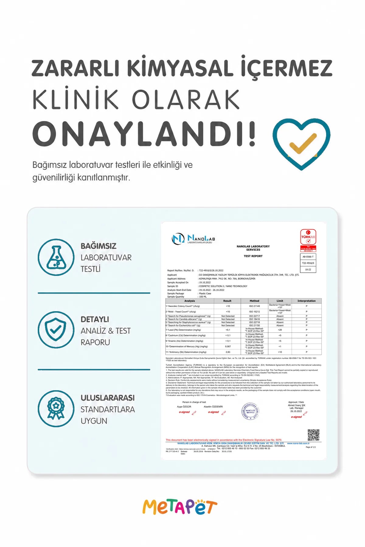 Pati tüy ve cilt temizliği için ıslak mendil