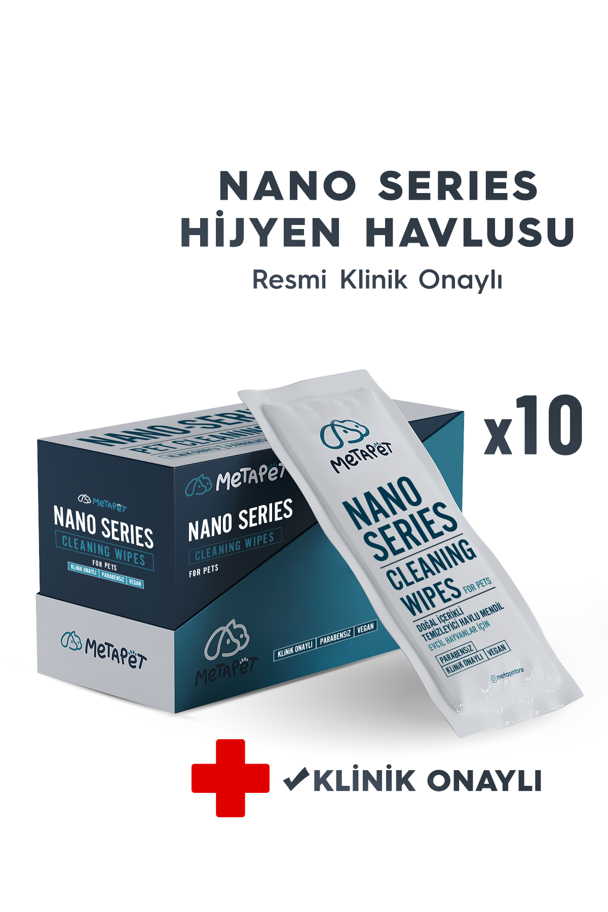 Nano Series Bakım Seti, Hijyen-Yoğun Cilt Bakım Spreyi ve Havlu Mendil