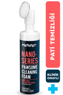 Doğal Nano Series Kedi ve Köpek Pati Temizleme Köpüğü, Pati Yıkama, Hijyen Bakımı, Fırçalı Ayak Şampuanı