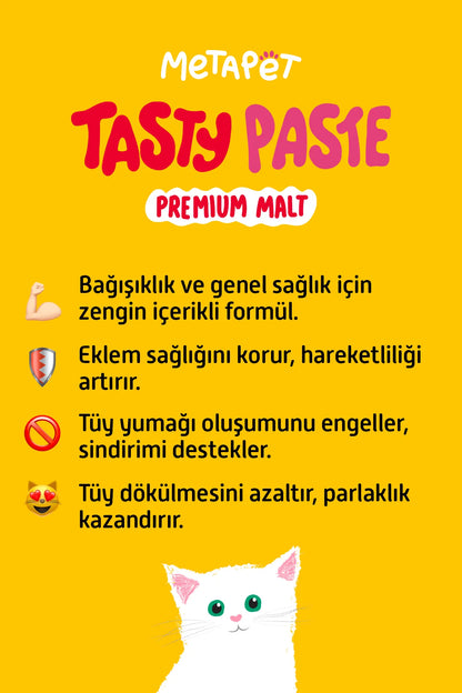 Kedi maltı ile tüy yumağı ve sindirim bakım desteği