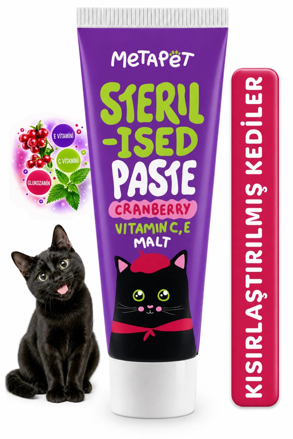 Metapet kısırlaştırılmış kedi maltı 100 g