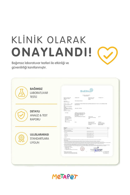 Cranberry içeren kedi üriner destek damlası
