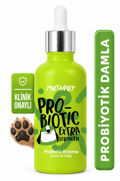 Köpekler için probiyotik ve sindirim enzimi damla 50 ml