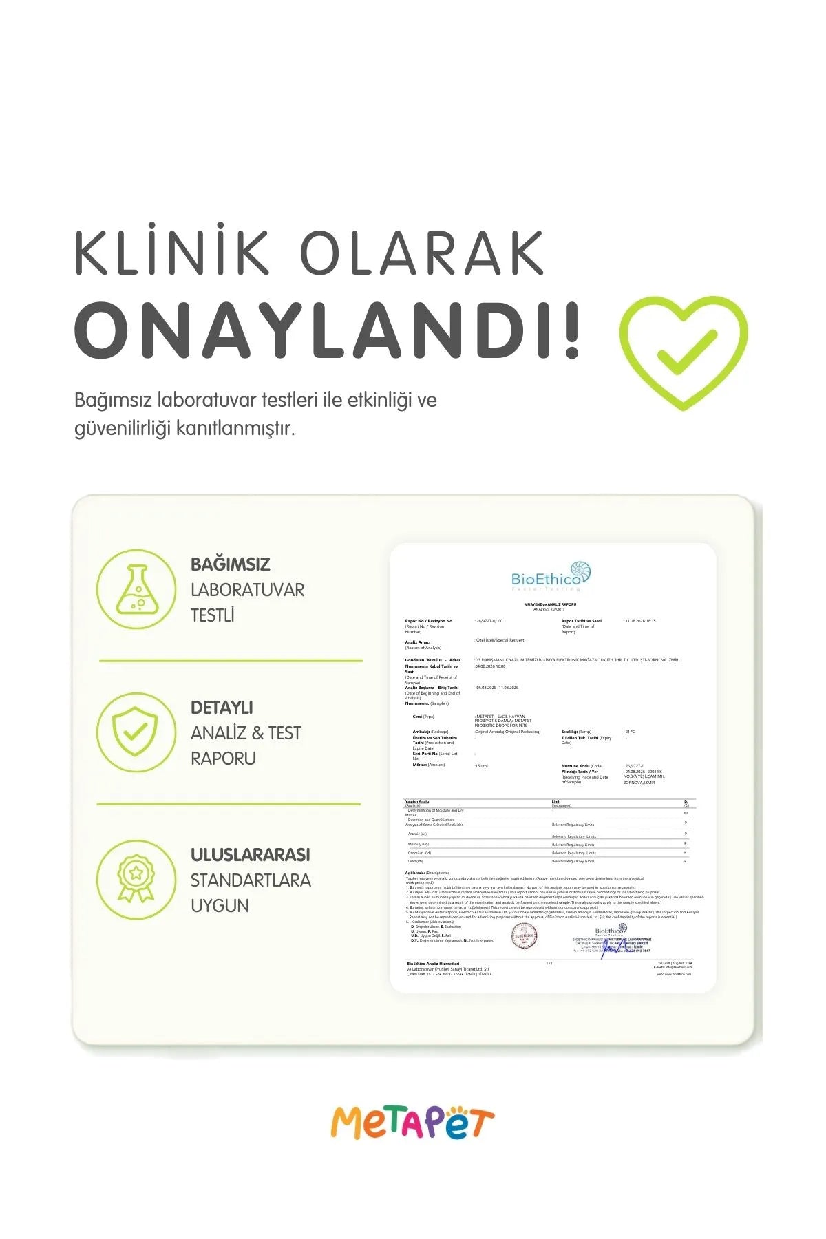 Mamaya veya suya eklenebilen sıvı probiyotik köpek damlası