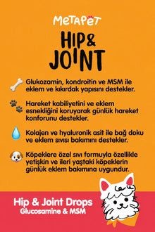 Köpekler için eklem destekleyici glukozamin damlası