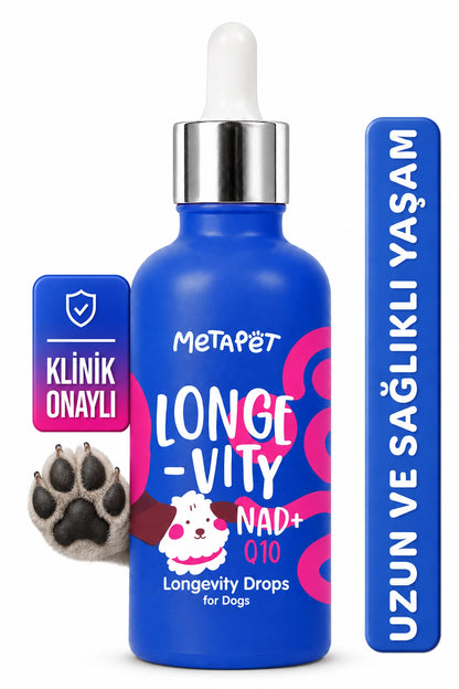 Köpekler için longevity uzun ve sağlıklı yaşam damlası 50 ml