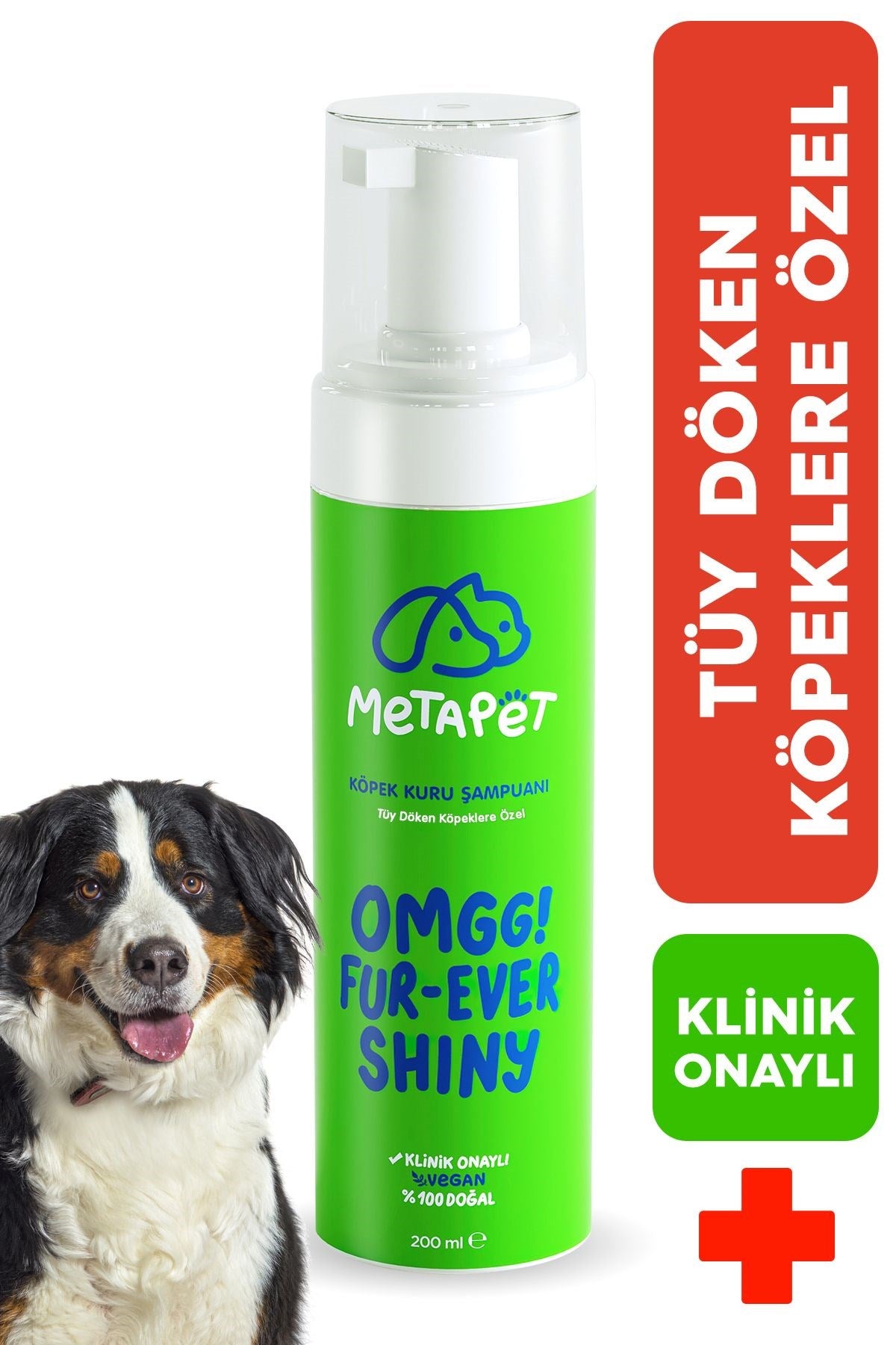 Tüy Döken Köpeklere Özel Set - Tüy Sağlığı Damlası ve Kuru Şampuanı - Multivitamin