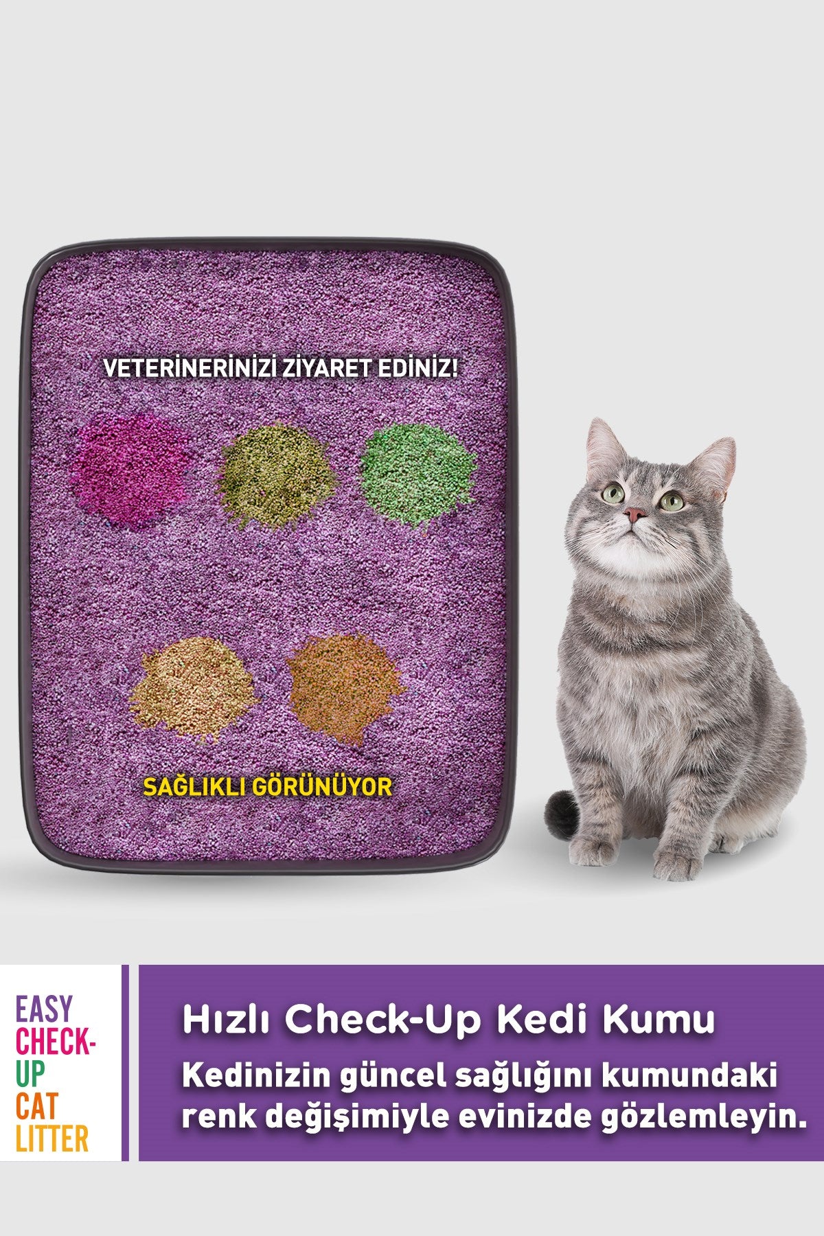 Hastalık Gösteren Erken Teşhis Kumu, 2,6 Litre