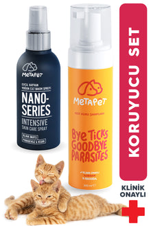 Kedilere Özel Koruyucu Hijyen Paketi