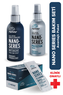 Nano Series Bakım Seti, Hijyen-Yoğun Cilt Bakım Spreyi ve Havlu Mendil